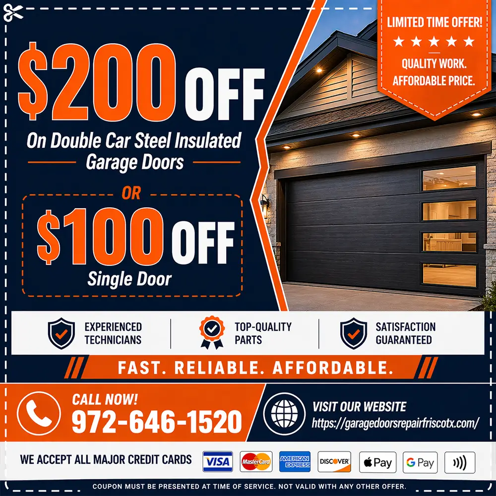 Garage Door Offers in Frisco TX