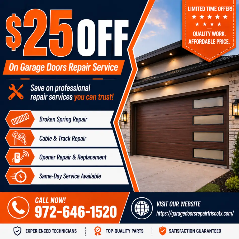 Garage Door Offers in Frisco TX