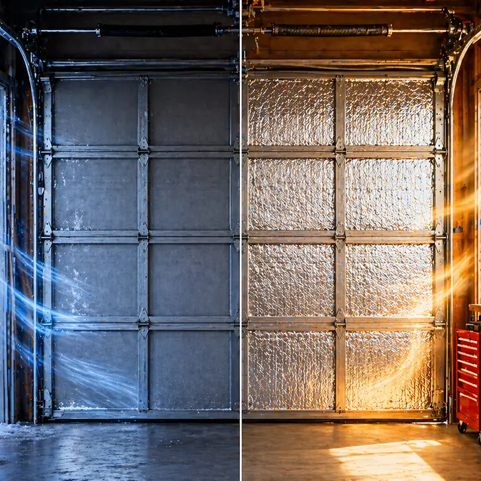 Garage Door Insulation in Frisco TX
